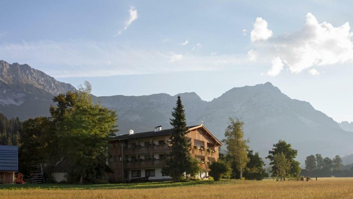 Bauernhof Lindenhof Scheffau am Wilden Kaiser Exterior foto