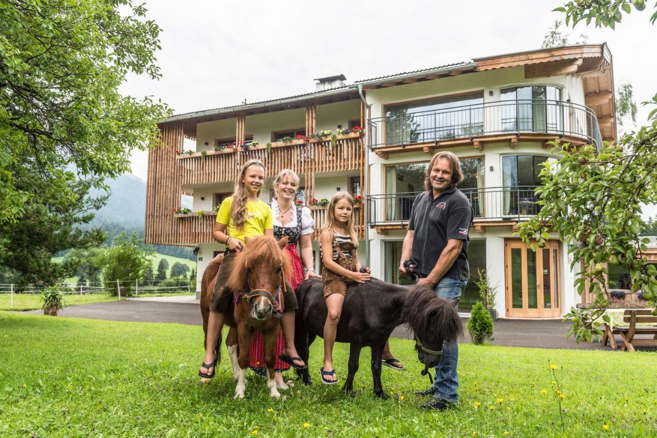 Bauernhof Lindenhof Scheffau am Wilden Kaiser Exterior foto